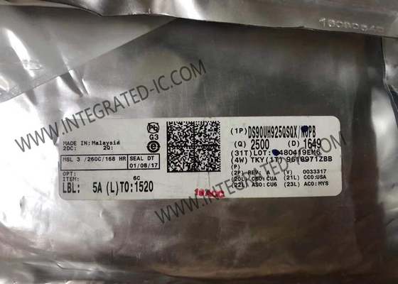DS90UH925QSQX chip di circuito integrato a 24 bit colorato FPD-Link III serializzatore con HDCP