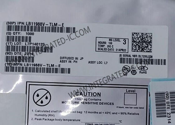 LB11988V Circuito integrato chip fan driver motor 1.3A monolitico IC digitale