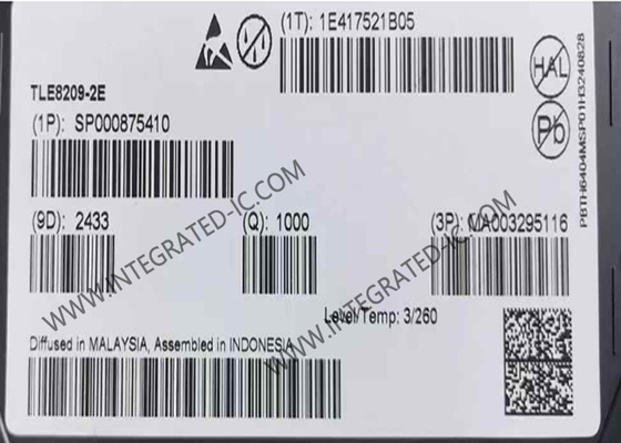 TLE8209-2E chip di circuito integrato 8.6A SPI programmabile H-bridge IC PG-DSO-20