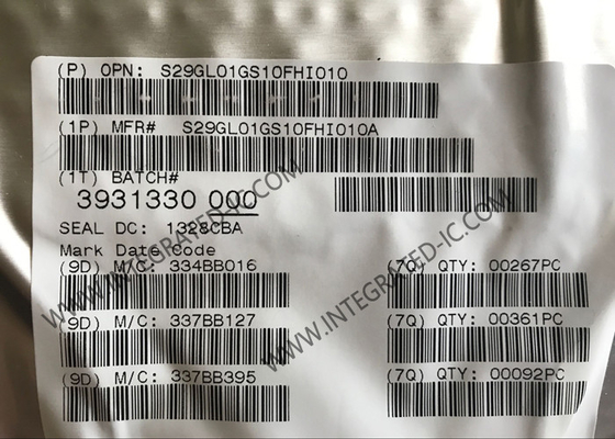 S29GL01GS10FHI010 Memoria IC chip 1Gbit parallelo MIRRORBIT TM Eclipse NOR memoria flash IC