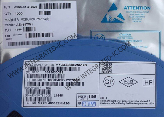 MX25L4006EZNI-12G Memoria IC Chip 4Mbit CMOS Serial né Memoria flash IC WSON-8