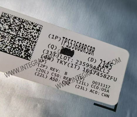 TPS53688RSBR Controller a doppio canale a 8 fasi QFN-40