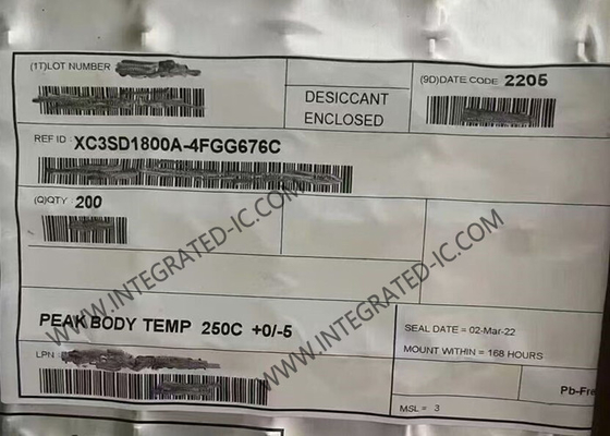 XC3SD1800A-4FGG676C Field programmabile gate array FBGA-676 Spartan®-3A DSP FPGA IC