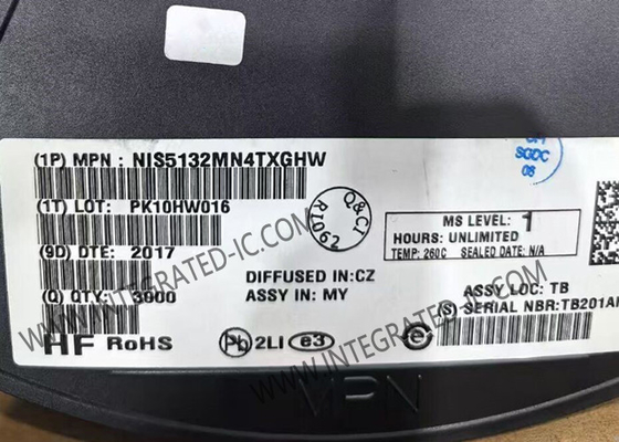 NIS5132MN4TXGHW Chip di circuito integrato 12V 44Ω Fuse elettronico DFN-10 Package