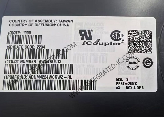 ADUM4224WCRWZ chip di circuito integrato 5kVrms driver di cancello a mezzo ponte di precisione isolata
