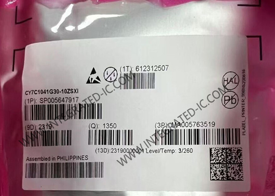 CY7C1041G30-10ZSXI Memoria IC Chip ad alte prestazioni 4 Mbit FAST SRAM Memoria con interfaccia parallela