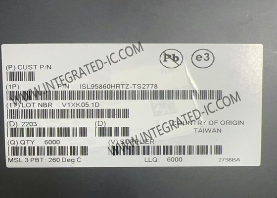 ISL95860HRTZ chip a circuito integrato multifase IMVP9 controller TQFN-32