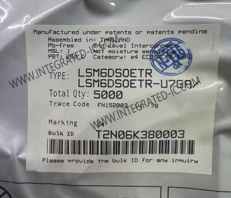 LSM6DSOETR Sensore IC 6 assi IMU LGA-14L iNEMO 6DoF Unità di misurazione inerziale