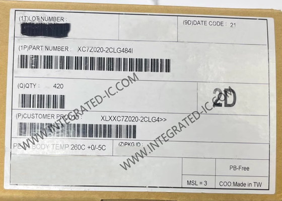 Array di cancelli programmabili a campo generale XC7Z020-2CLG484I 766MHz 484-CSPBGA