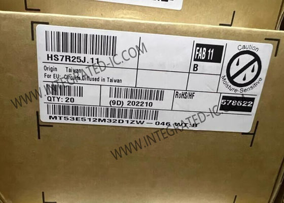 MT53E512M32D1ZW-046 WT: B Memoria IC Chip 16GBIT Dynamic Access Random Access Memory IC