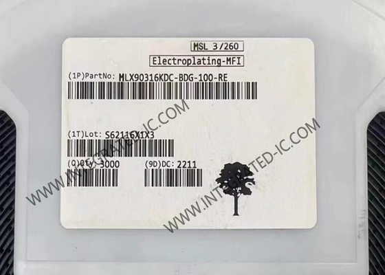 Sensore IC MLX90316KDC-BDG-100-RE Effetto Hall Sensore di posizione rotante IC 8-SOIC