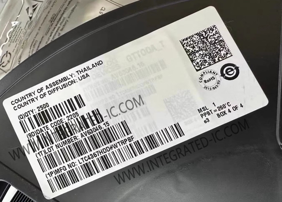 LTC4367HDD Chip di circuito integrato 100V Controller di protezione di sovra-voltaggio sotto-voltaggio e di alimentazione inversa