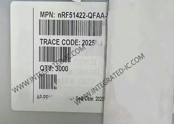 NRF51422-QFAA BT IC MultiProtocol BT a bassa energia e sistema su chip a 2,4 GHz