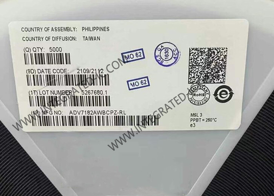 ADV7182AWBCPZ chip a circuito integrato decodificatore video SDTV a 10 bit con ingressi differenziali