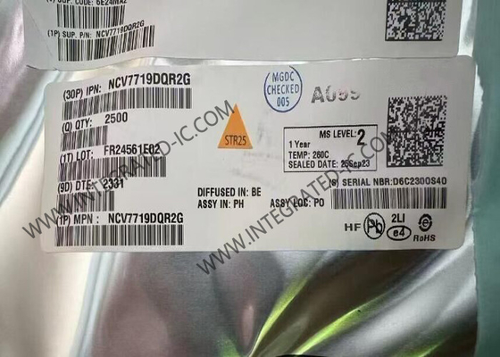 NCV7719DQR2G Chip di circuito integrato 550mA Motor driver SSOP24 Octal half-bridge driver