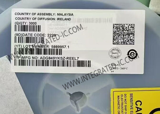 ADG849YKSZ Chip di circuito integrato 600mOhm CMOS SPDT Switch IC SC70-6 Analog Switch IC