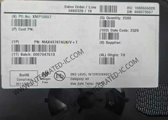 MAX4376TAUK Chip di circuito integrato 1mA Single High Side Current Sense Amplifier