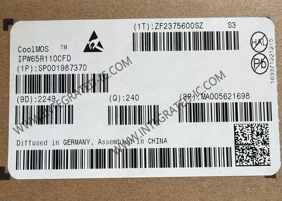 IPW65R110CFD Chip di circuito integrato 650V MOSFET di potenza N-Channel Transistor TO-247-3