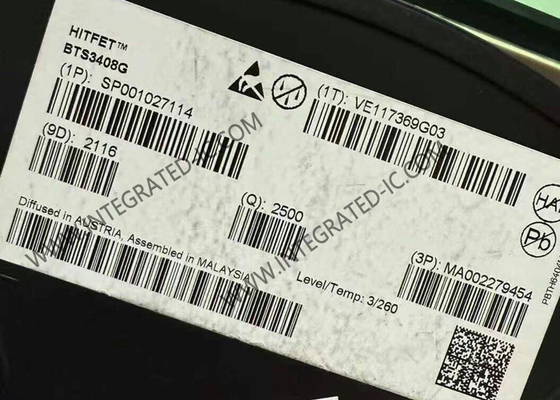 BTS3408G chip di circuito integrato a doppio canale con interruttore a basso livello PG-DSO-8