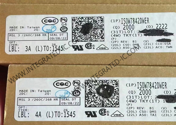 ISOW7842DWER Chip di circuito integrato 5000Vrms Quad Channel Isolatori digitali SOIC16