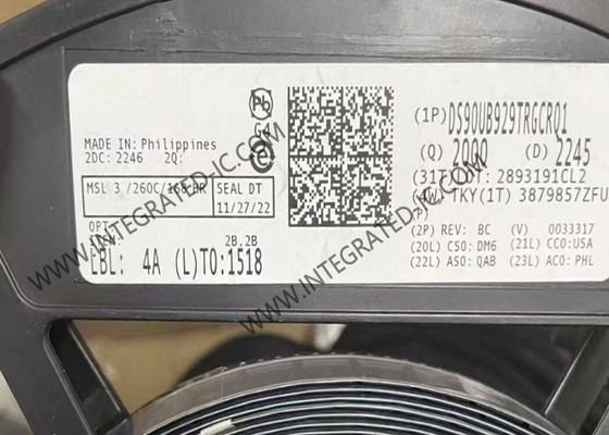DS90UB929TRGCRQ1 Chip di circuito integrato 5.95Gbps FPD Link III Bridge Serializer VQFN64