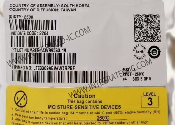 LTC3309AEV 6A 5V convertisore monolitico a basso rumore