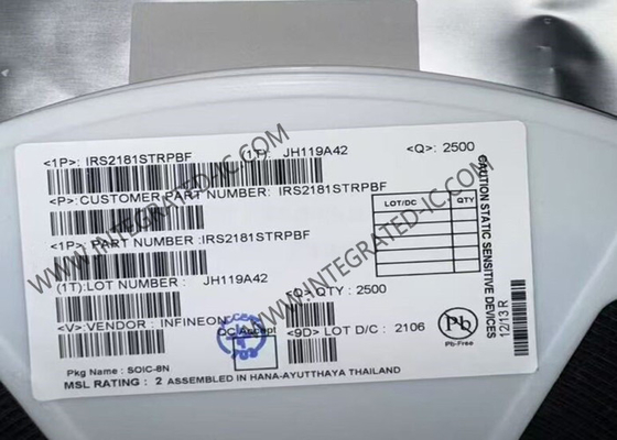 IRS2181STRPBF Chip di circuito integrato 600V High Side And Low Side Gate Driver IC SOIC8
