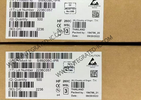 SI8920BC-IPR Amplificatore isolato a chip di circuito integrato per la misurazione dello shunt di corrente