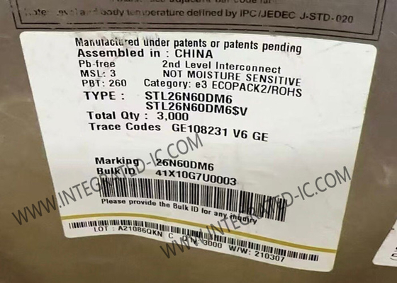 STL26N60DM6 chip di circuito integrato 600V 15A MDmesh DM6 Power MOSFET transistor
