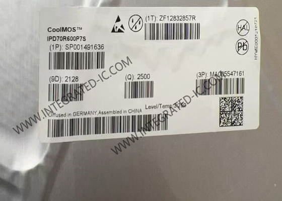 Chip di circuito integrato IPD70R600P7S CoolMOS P7 Power Transistor 700V MOSFET Transistor