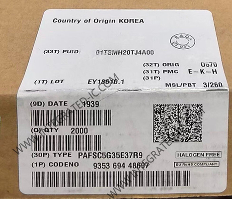 PAFSC5G35E37R9 Modulo amplificatore di potenza a chip a circuito integrato per LTE e 5G