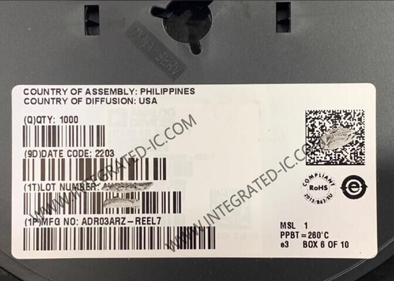 ADR03ARZ Chip di circuito integrato 2.5V Voltage Reference SOIC8 PMIC Power Management