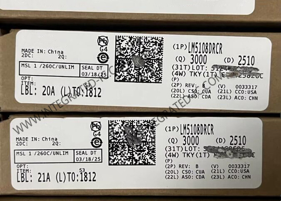 LM5108DRCR circuito integrato chip 100V gate driver IC VSON10 half bridge driver