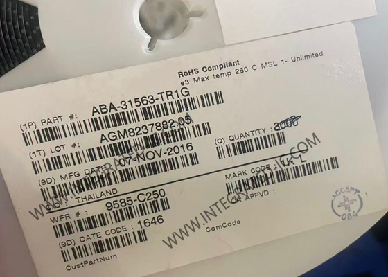 Modulo di comunicazione wireless ABA-31563-TR1G Amplificatori RF da 0 Hz a 3,5 GHz IC SOT-363-6