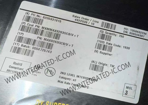 MAX9263GCB chip di circuito integrato 2.5Gbps Gigabit Multimedia Serial Link Serializers