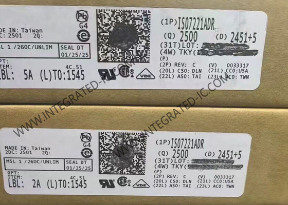 ISO7221ADR Chip di circuito integrato 2500Vrms Isolatori digitali a doppio canale SOIC8