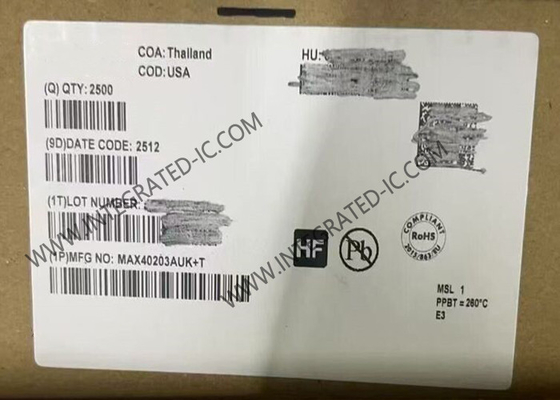 MAX40203AUK Chip di circuito integrato 1A Diodi ideali SOT-23-5 Interruttore di corrente di diodo ideale