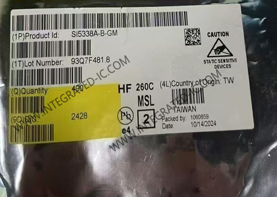 SI5338A-B-GM chip di circuito integrato generatore di orologio a bassa vibrazione 710MHz IC QFN24