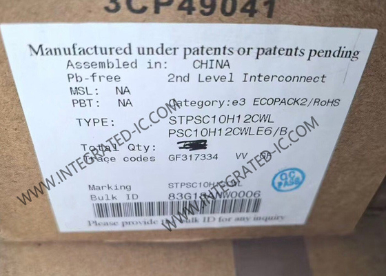 Chip di circuito integrato STPSC10H12CWL 1200V 19A Diodo 1 coppia di catodi comuni