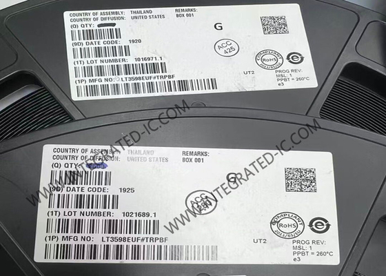 LT3598EUF chip di circuito integrato a 6 corde driver IC a LED 30mA driver IC di illuminazione a LED