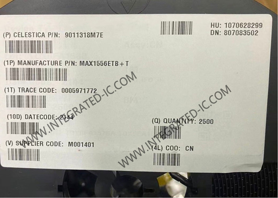 MAX1556ETB Circuito Integrato Chip Convertitori DC-DC Step-Down PWM ad alta efficienza 1,2A