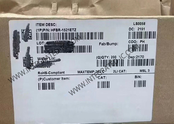 HFBR-1521ETZ chip di circuito integrato 5MBd trasmettitore di collegamento versatile ad alte prestazioni