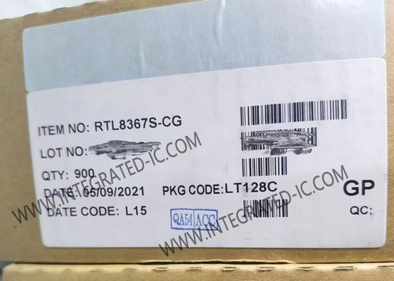 RTL8367S-CG Ethernet IC Layer 2 gestito 5+2-Port Ethernet Switch LQFP128