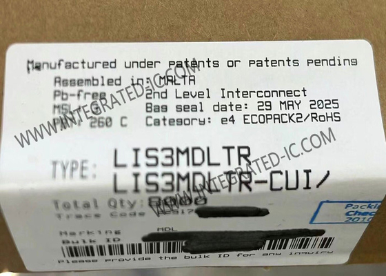 Sensore IC LIS3MDLTR, sensore magnetico a 3 assi ad alte prestazioni e bassissimo consumo