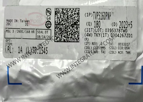 Chip a circuito integrato TVP5160PNP Decodificatore video digitale a 10 bit HTQFP128 IC video