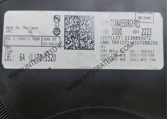 Chip di circuito integrato TCAN4550RGYRQ1 Trasmettitore CAN integrato per autoveicoli