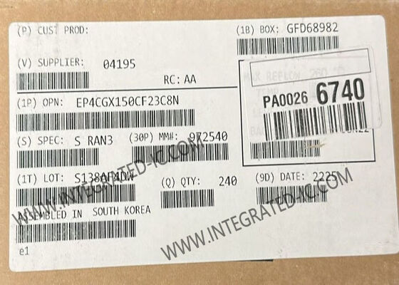 EP4CGX150CF23C8N Cyclone IV GX FPGA IC con pacchetto BGA484 per applicazioni ad alte prestazioni