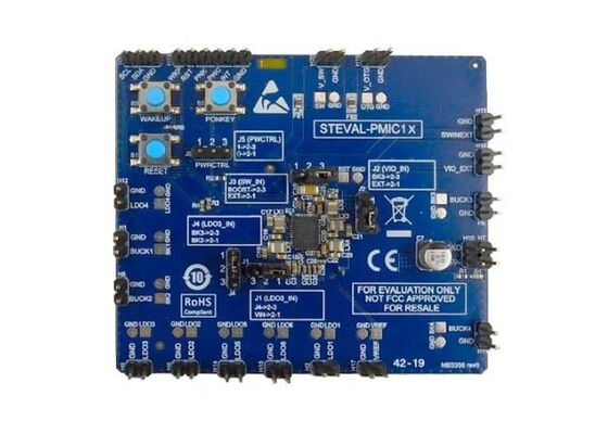 STEVAL-PMIC1K1 Soluzioni incorporate STPMIC1x Comitato di valutazione dei circuiti integrati di gestione dell'energia