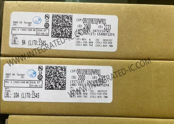 DRV10983SQPWPRQ1 chip di circuito integrato 3 fasi spazzolato DC motor driver IC con uscita 2A