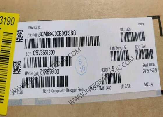 BCM88470CB0KFSBG Ethernet IC ad alte prestazioni 300Gbps StrataDNX Qumran-AX Ethernet Switch